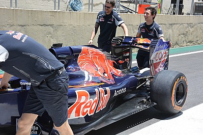 Technique - Nouvel essai de l’aileron arrière revu chez Toro Rosso