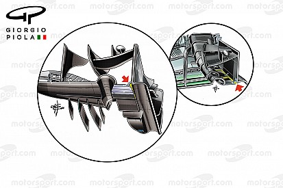 Technique - Vidéo de l’aileron expérimental de la Mercedes