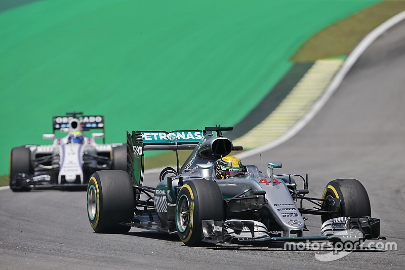 【F1ブラジルGP】FP2:ハミルトン、僅差でロズベルグを抑えトップ。ウイリアムズ好調