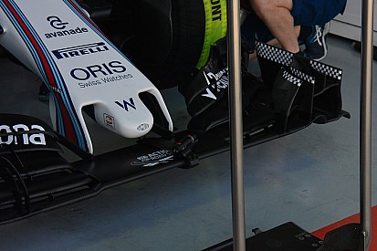 Analisis teknis ringkas: Tes defleksi sayap depan mobil Williams FW38