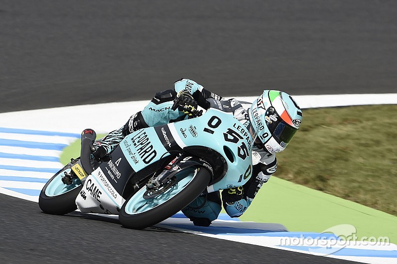 【Moto3バレンシア】FP3:ロカテッリがトップタイムをマーク。Bビンダーは4番手
