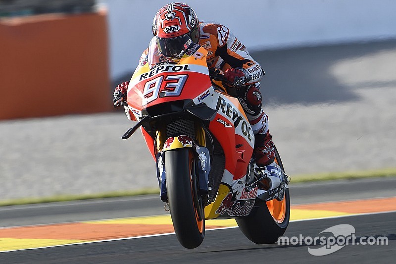 MotoGP Valencia: Marquez tercepat di WUP, Lorenzo ketujuh