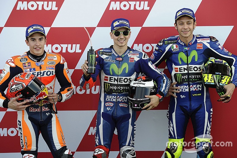 Startopstelling voor de Grand Prix van Valencia