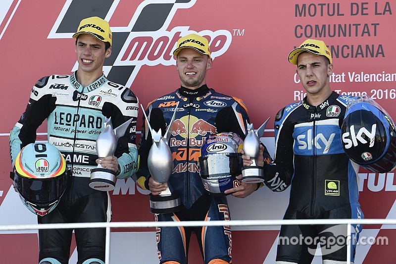 Gran avance de Binder para ganar en Moto3