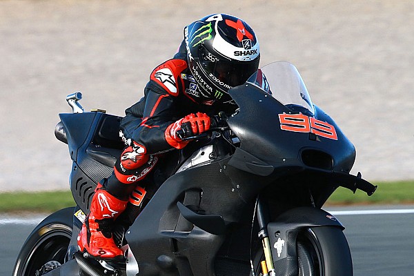 Erste Fotos: Jorge Lorenzo auf der MotoGP-Ducati