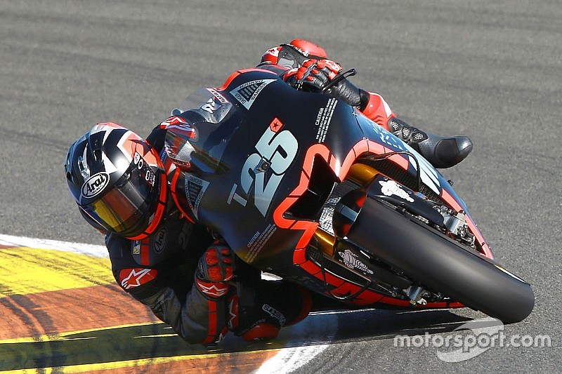 Vinales per ora a quasi un secondo da Valentino sulla Yamaha