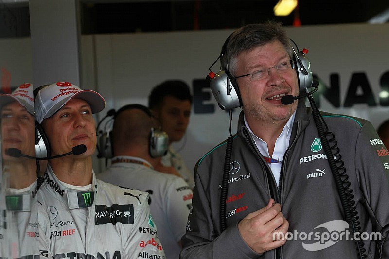 【F1】ロス・ブラウン「以前シューマッハーが回復していると話したが……」