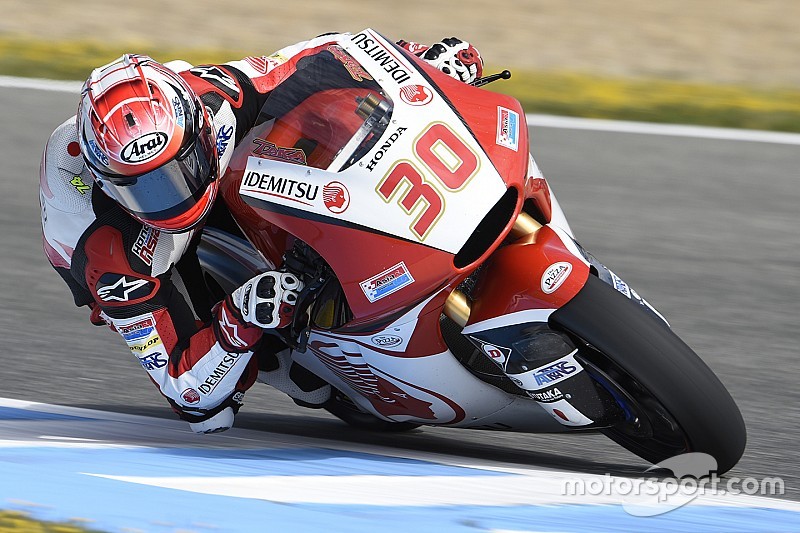 Nakagami en Moto2 y Fenati en Moto3, lideran el primer día de test en Jerez