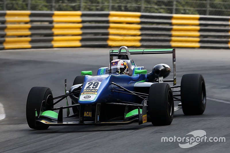 Macao, F.3: Felix Da Costa si conferma poleman provvisorio davanti a Ilott