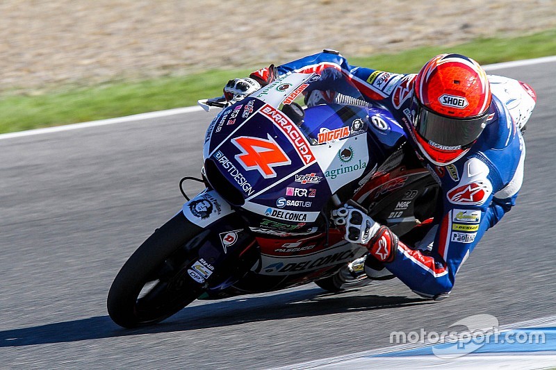 Nakagami en Moto2 y Di Giannantonio en Moto3, los mejores del último día de test en Jerez