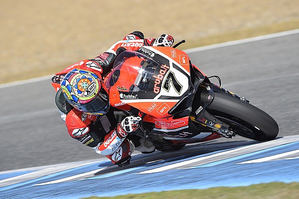 Ducati: nei test SBK di Aragon Davies vola e Melandri sorprende