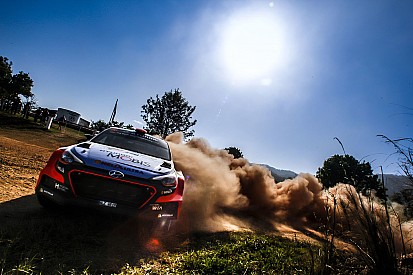 Dani Sordo sufre con los neumáticos en Australia