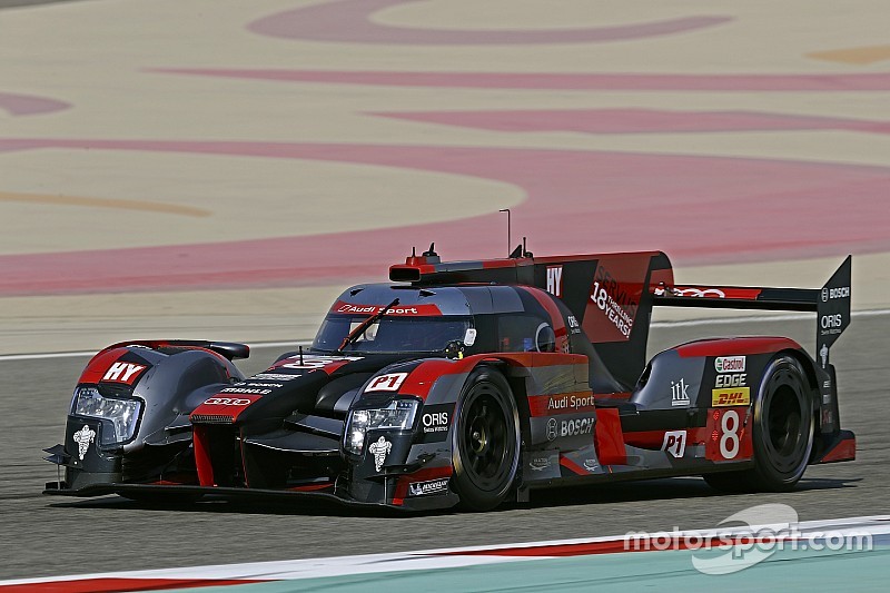 #8 Audi Sport Team Joest Audi R18: Lucas di Grassi, Loic Duval, Oliver Jarvis