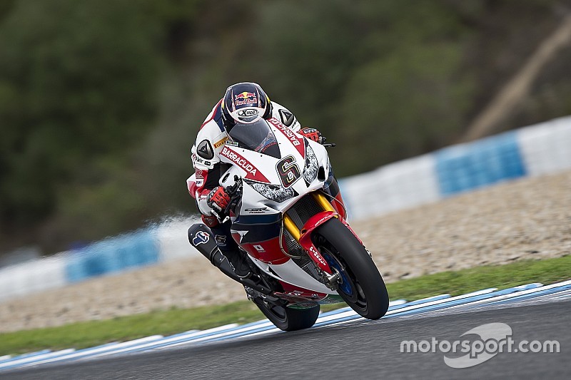 Hujan hambat tes Bradl bersama Honda WorldSBK