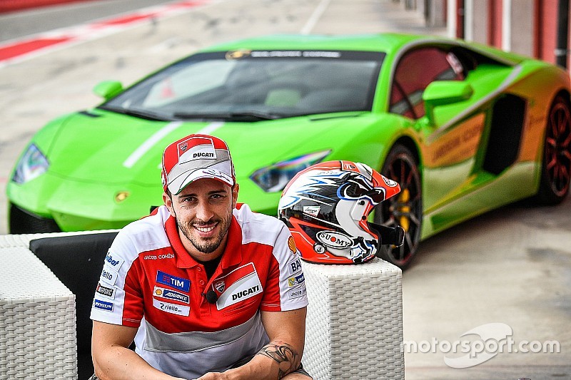 MotoGP-rijder Dovizioso maakt racedebuut in Lamborghini Super Trofeo