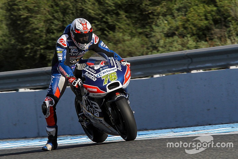 Loris Baz enthousiaste après son dernier test de l'année