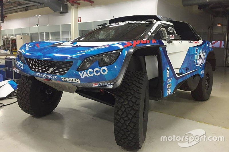 Romain Dumas au Dakar sur une 3008 DKR