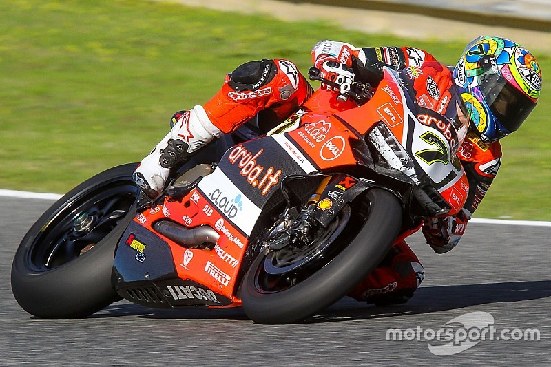 Jerez, Day 5: le Ducati di Davies e Melandri in vetta, ma domina la pioggia