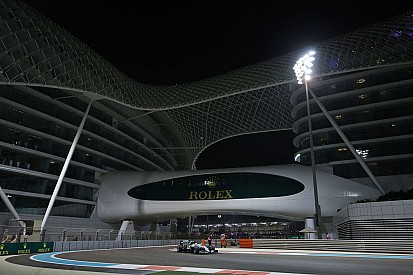 Grid start balapan GP Abu Dhabi 2016