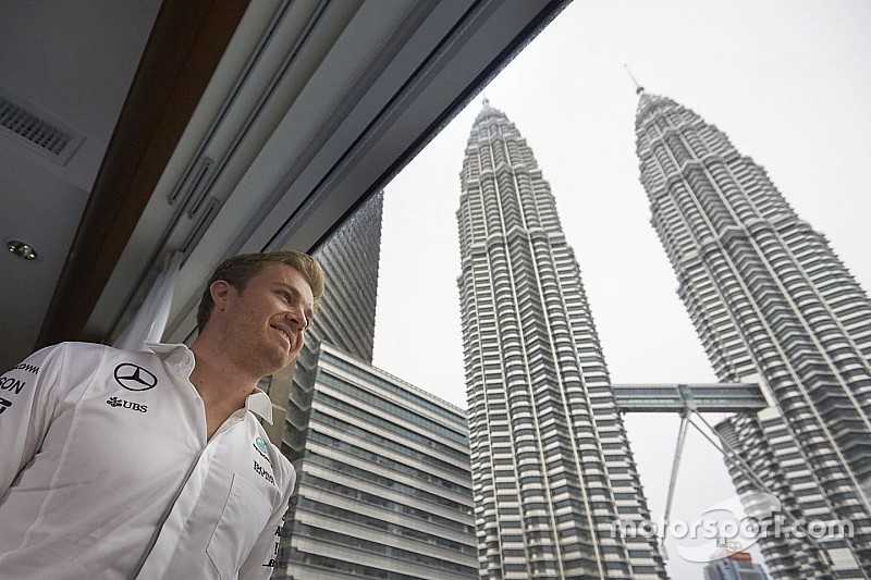Galería: El campeón Rosberg celebra su título en Kuala Lumpur