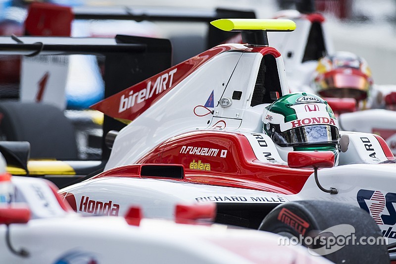 Фукузуми показал лучшее время в первый день тестов GP3
