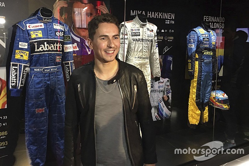 Jorge Lorenzo inaugure son musée dédié aux champions F1 et moto