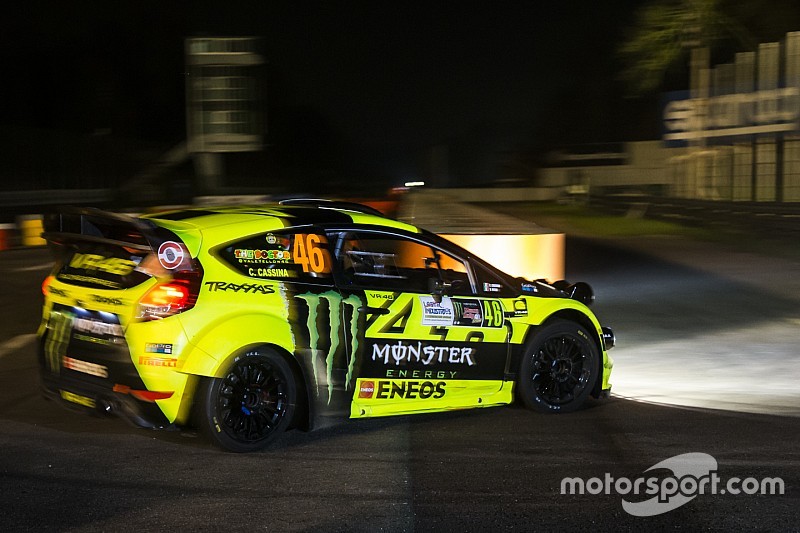 Valentino Rossi, Carlo Cassina, Ford Fiesta