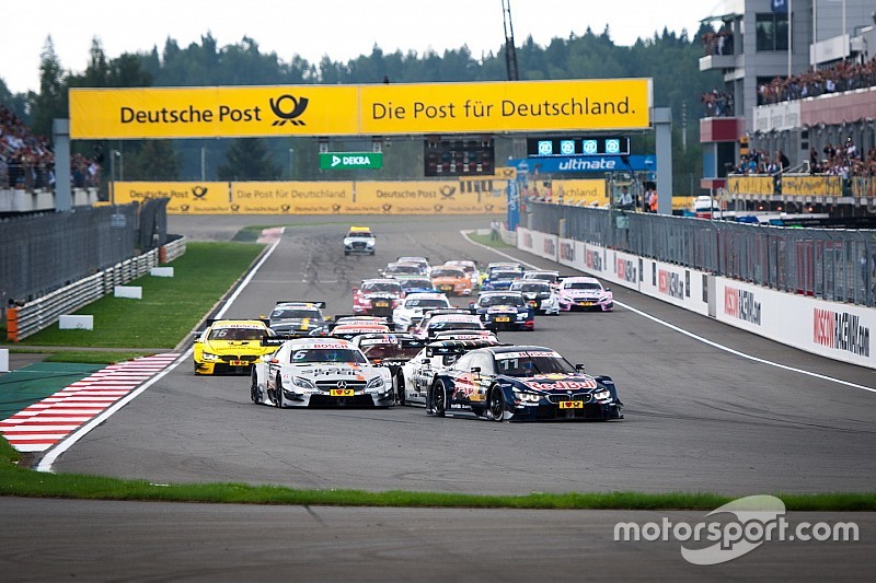 Inicio de la carrera Marco Wittmann, BMW Team RMG, BMW M4 DTM líder