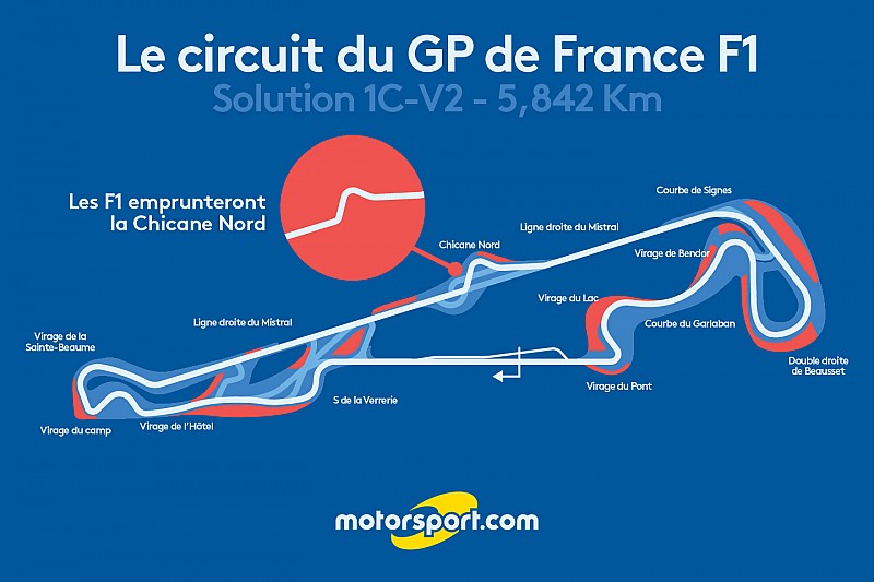 Ecco la versione ufficiale del tracciato che ospiterà il GP di Francia!