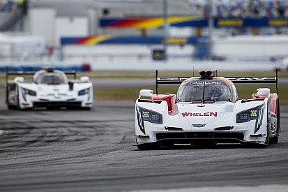 Les Cadillac en pointe lors des essais à Daytona