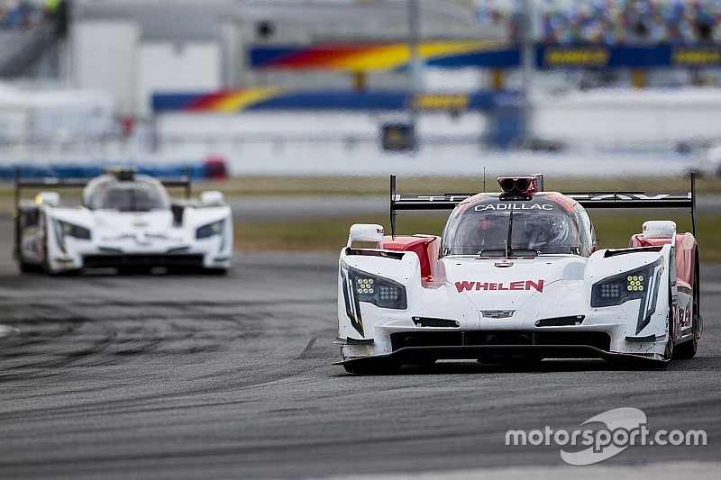 Les Cadillac en pointe lors des essais à Daytona