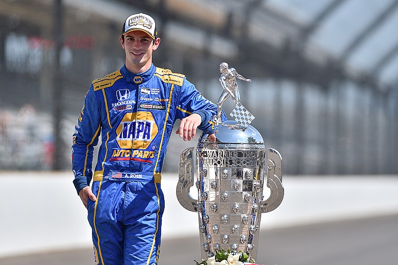 Indy-500-Sieger Alexander Rossi, Herta - Andretti Autosport, Honda