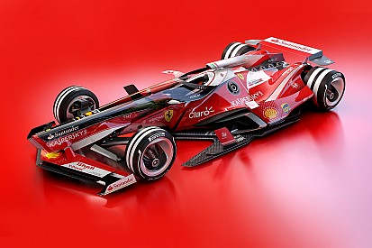 Galeria futurista: os carros da Ferrari e Red Bull em 2030
