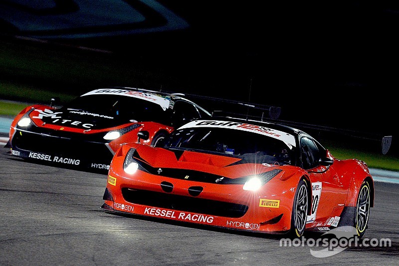 #80 Kessel Racing Ferrari 458 GT3 Deborah Mayer, Sergio Pianezzola, Claudio Schiavoni