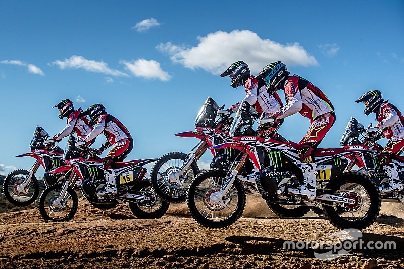 Honda, con el único objetivo de ganar el Dakar