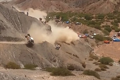Video: el terrible accidente de Carlos Sainz