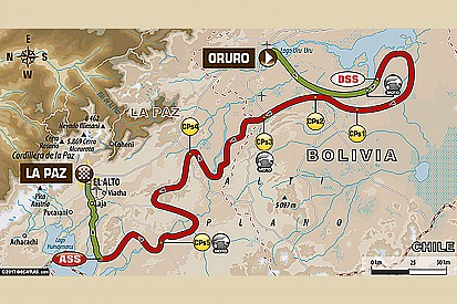 Dakar: la sesta tappa ha la speciale più lunga con 527 km