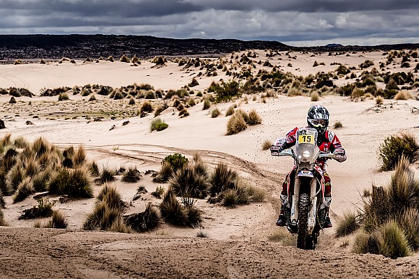 Étape 10, motos - Michaël Metge sort du bois, Quintanilla abandonne !