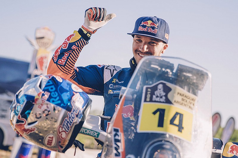 Winner Sam Sunderland, Red Bull KTM Factory Racing