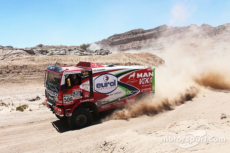 Nieuwe truck voor EVM na 'slechtste Dakar ooit'