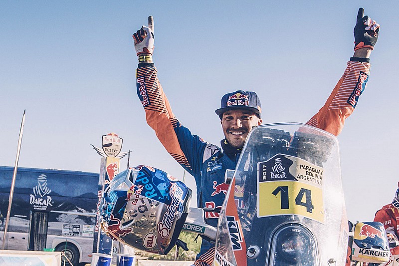 Dakar-winnaar Sam Sunderland, Red Bull KTM Factory Racing