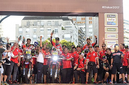 Dakar, Boasso: "La Honda sta già pensando alla Dakar 2018"