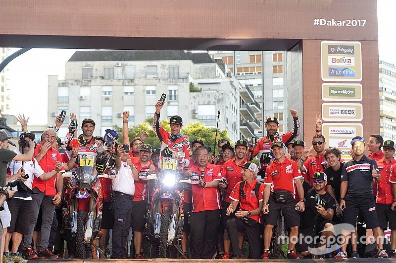 Dakar, Boasso: "La Honda sta già pensando alla Dakar 2018"