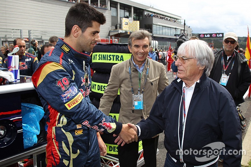 Jaime Alguersuari, Scuderia Toro Rosso y Bernie Ecclestone