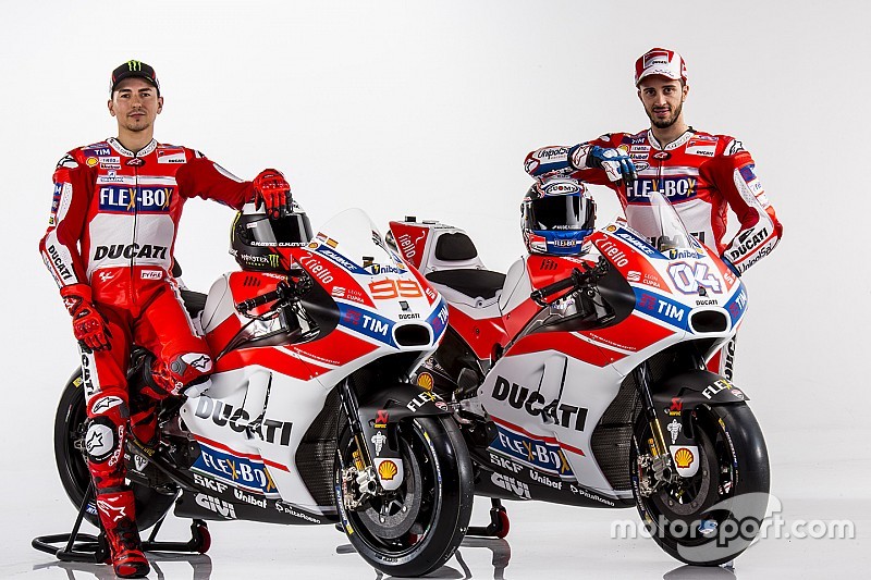 Ducati présente sa nouvelle livrée pour la Desmocedici GP17