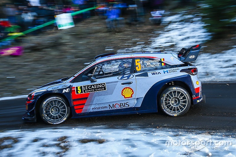 WRC in Monte Carlo: Neuville an der Spitze