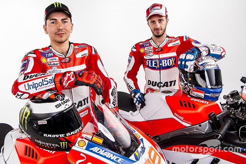 Jorge Lorenzo, Andrea Dovizioso, Ducati Team