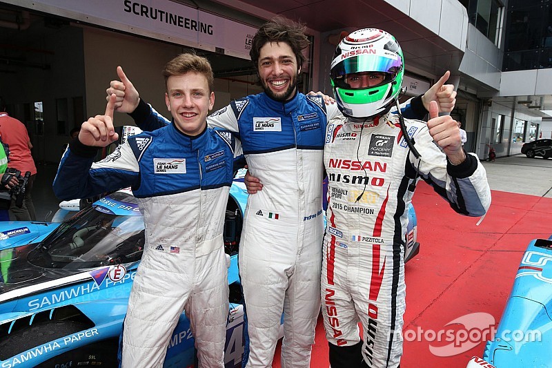 Race winners #25 Algarve Pro Racing Ligier JSP2 Nissan: Andrea Roda, Aidan Read, Andrea Pizzitola