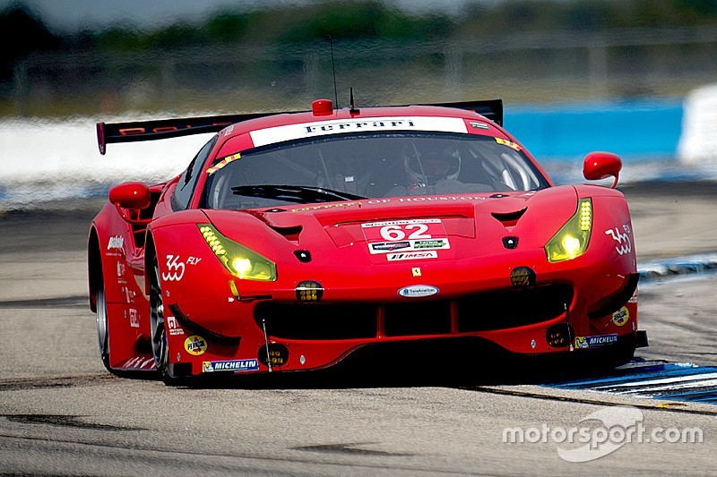 Davide Rigon alla 24 Ore di Daytona con una Ferrari 488 GTD