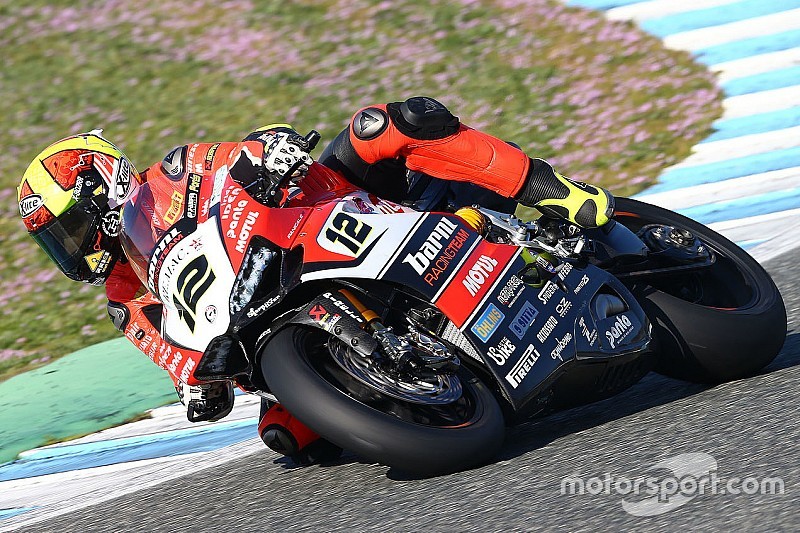 A Jerez il team Barni ha lavorato su nuove componenti per la Ducati 2017